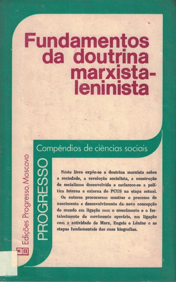 Fundamentos da doutrina Marxista-leninista